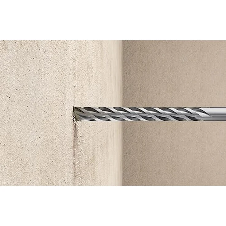 fischer Steinbohrer Set D-SDX, 5-teilig, Durchmesser 5 - 12 mm, Aufsätze für Schlag- und Drehbohren, hochwertiges Werkzeug für Stein und Mauerwerk – Bild 5