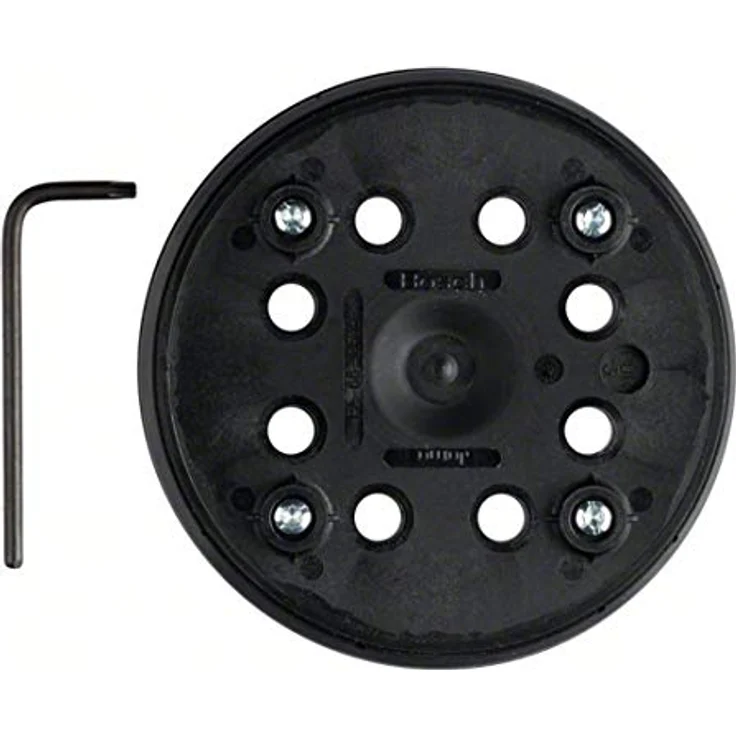 Bosch Professional Schleifteller (Ø 125 mm, mittelhart, mit Klettsystem, Zubehör für Exzenterschleifer PEX 270 A-PEX 270 AE) – Bild 3