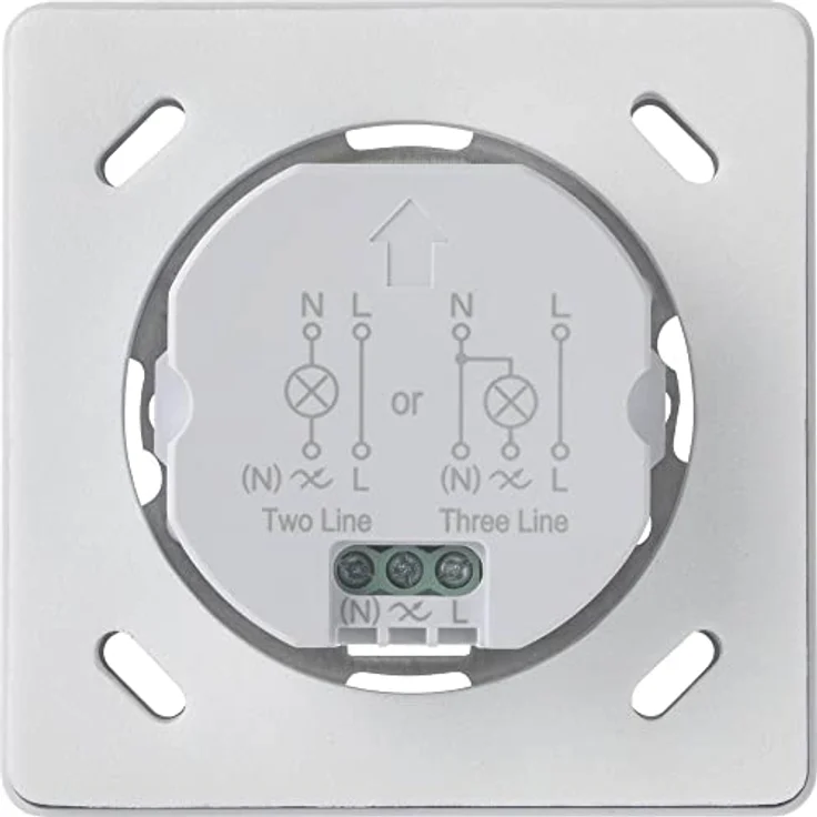 Sygonix SY-4755364 Wand, Unterputz PIR-Bewegungsmelder 190° Triac Weiß IP65 – Bild 4