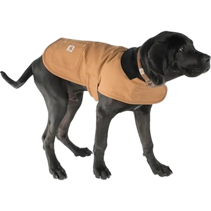 Carhartt Chore Hundemantel für Hunde, M, wasserabweisender Baumwoll-Canvas, gefüttert mit Nylon und Polyester, anpassbare Passform – Bild 4