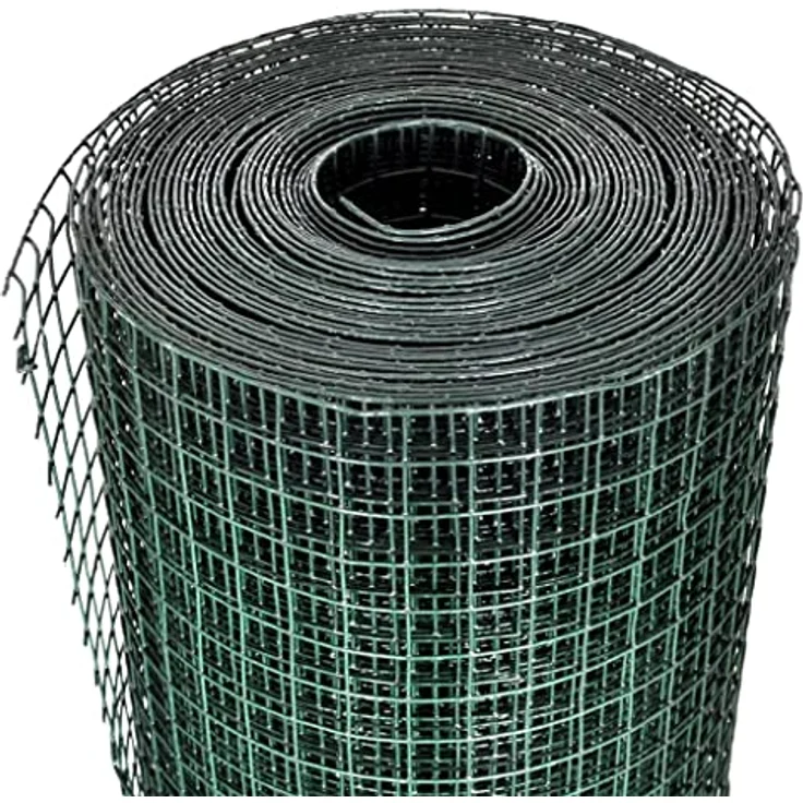 VidaXL 1m x 25m Drahtgitter Maschendraht Volierendraht 12x12mm – Bild 3