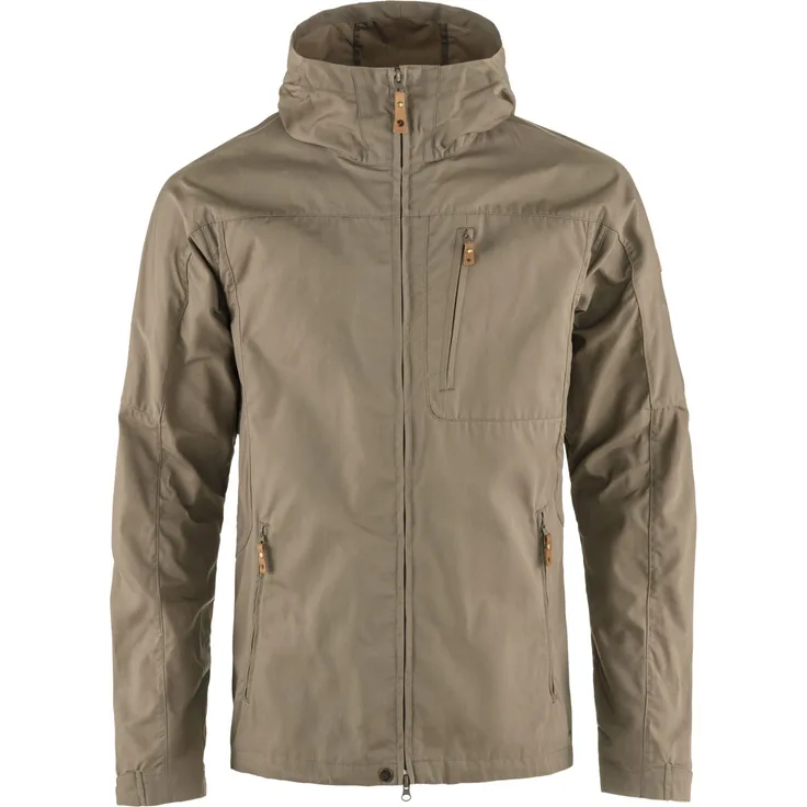 Fjällräven Sten Jacke M Braun, Allwetterjacke aus strapazierfähigem G-1000 & G-1000 Lite