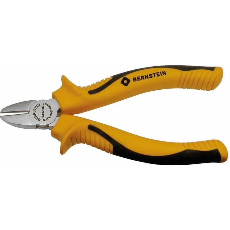 Bernstein Tools 3-132-1 Seitenschneider, Elektrikerzange 130mm mit BERNSTEINIT-Isolation, Schneidwerte: weicher Draht 2,0 mm, harter Draht 1,0 mm