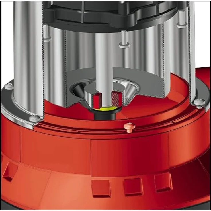 Einhell Schmutzwasserpumpe GC-DP 6315 N (630 W, max. 17000 l-h, max. Förderhöhe 8 m, Fremdkörper bis 15 mm, Edelstahl-Pumpengehäuse) Schmutzwasserpumpe – Bild 4