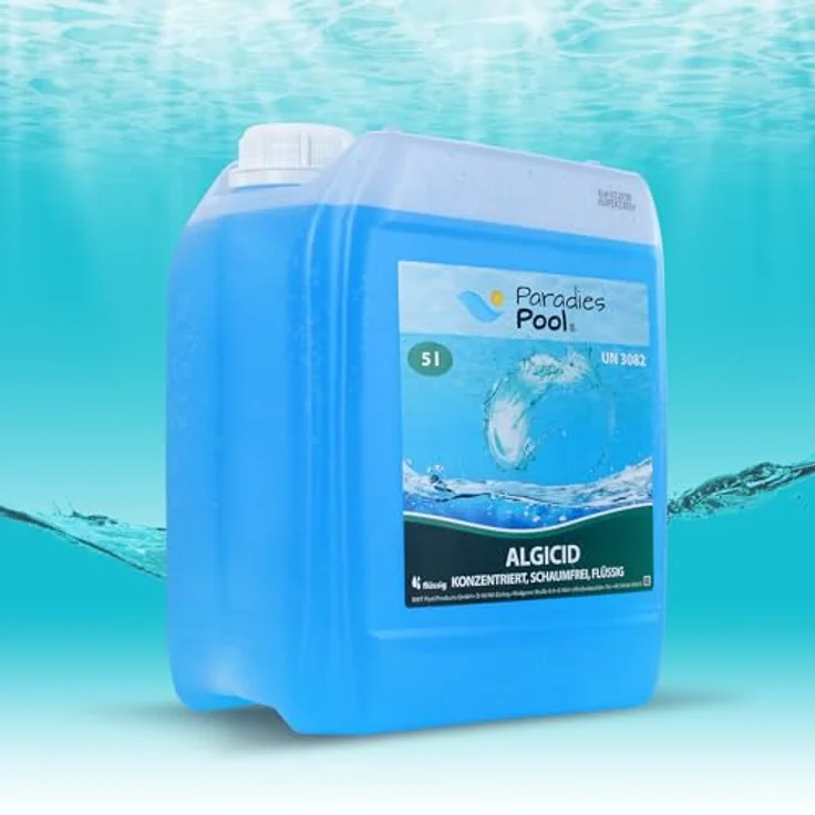 Paradies Pool Algizid für Pool 5 Liter schaumfrei (W12) – Bild 2