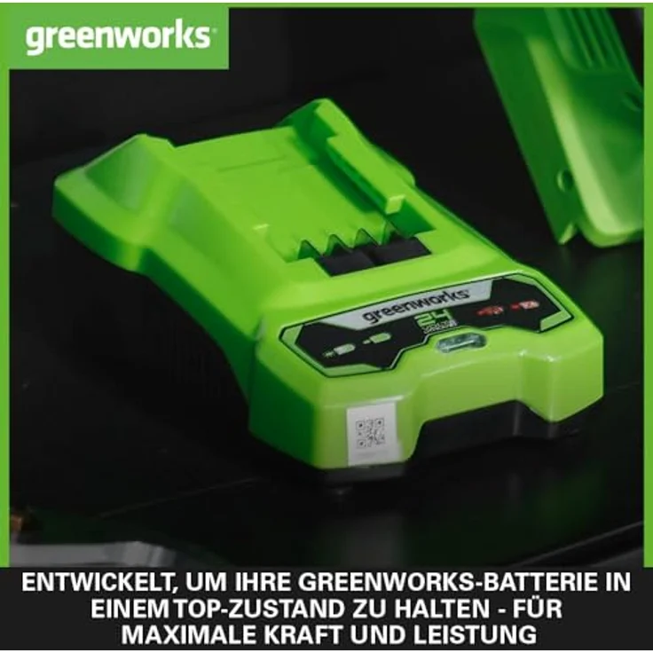 Greenworks Tools Akku-Ladegerät G24C Li-Ion 24 V 48W Output passend für alle Akkus der 24 V Greenwor – Bild 5