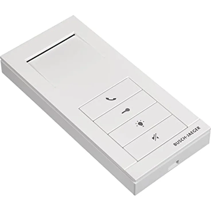 ABB 83210 AP-624 Türsprechanlagen-Zubehör, Weiß mit Freisprechfunktion, einstellbarer Lautstärke und polyphonen Klingeltönen