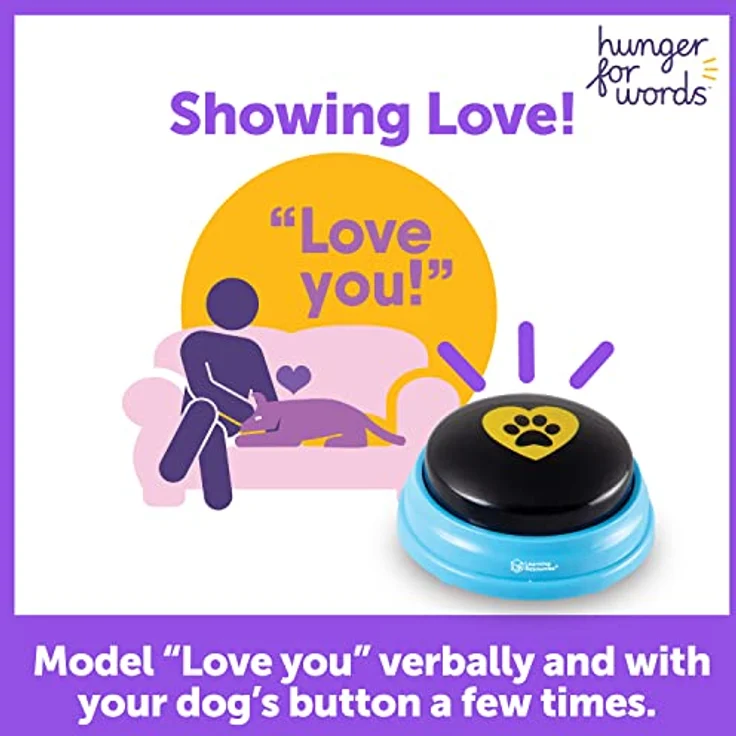 Hunger for Words Talking Pet Essential Words Set, Hundespielzeug – Bild 6