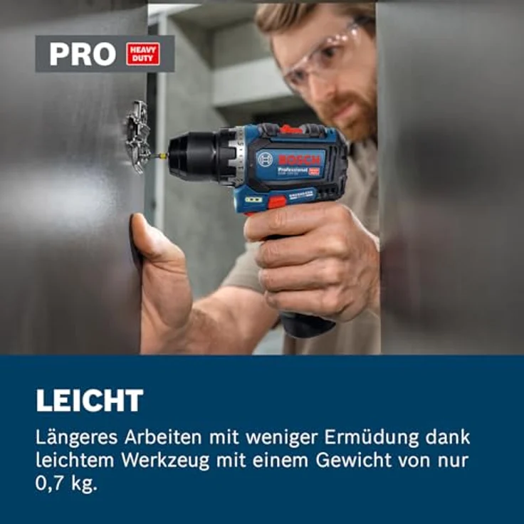 Bosch Professional GSR 12V-32 (L) Akku-Bohrschrauber, kompakte Bauweise mit Advanced KickBack Control – Bild 5