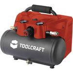 Toolcraft, Kompressor, Kabelloser Luftkompressor (8 Bar, 6 l)