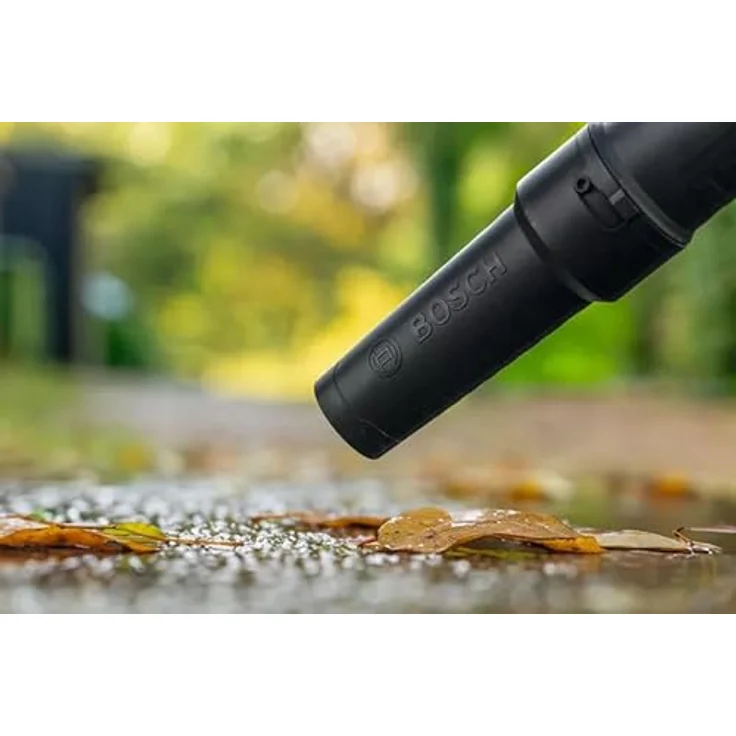 BOSCH Akku-Gebläse GBL18V-800 Professional Akku Laubbläser 18 Volt, kraftvolles Laubbläser mit bürstenlosem Motor in grün – Bild 6