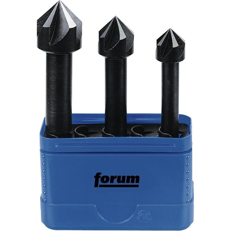 forum® Senkbohrer, Versenker-Satz SP 3-tlg. für Holz, Inhalt: 13, 16, 20