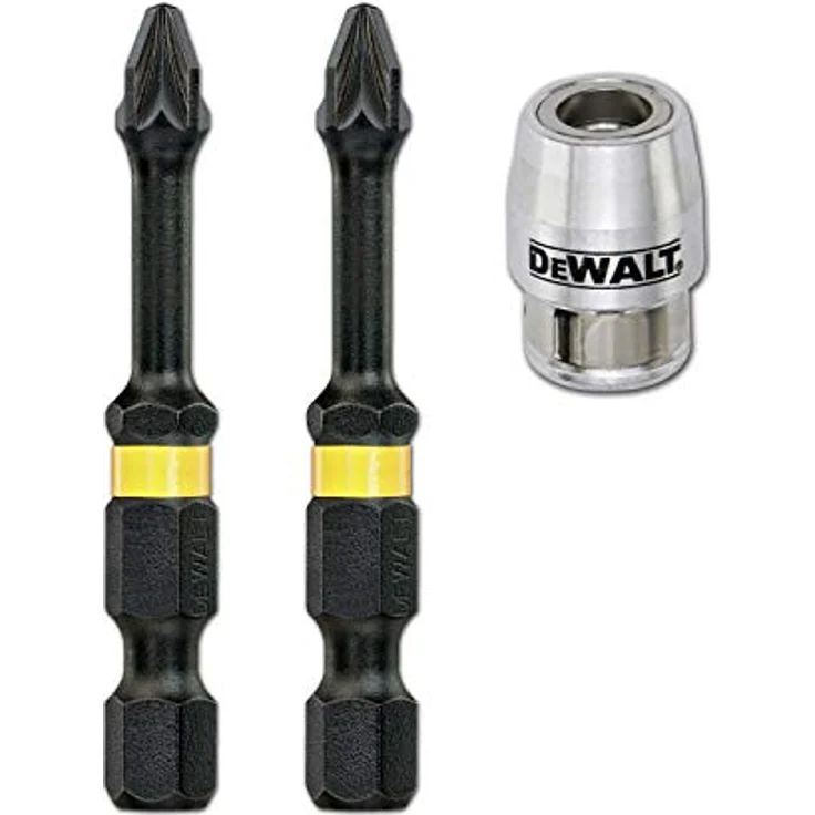 Dewalt Bit-Set schlagfest PZ2, 50mm, 3 Stk. mit TORSION Technologie und Halter – Bild 1