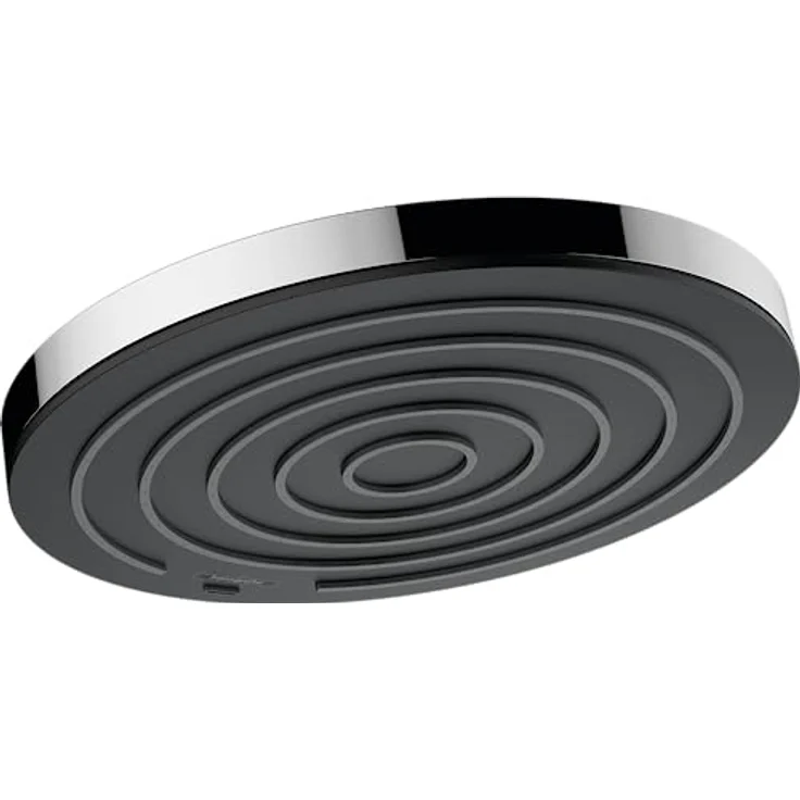hansgrohe Duschbrause 24141000 mit Strahlart PowderRain, graphit - Preisvergleich – Bild 1