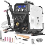 STAHLWERK MTM 200 ST, 3-in-1 Kombi-Schweißgerät mit 200 A, WIG MIG MAG MMA FLUX, automatische Drahtvorschub, kompakt und leistungsstark