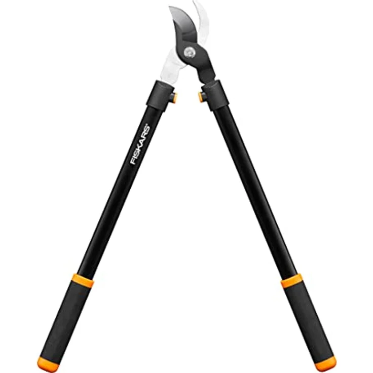 Fiskars Bypass-Astschere für frisches Holz, Antihaftbeschichtet, Gehärteter Präzisionsstahl, Länge: 81 cm, Schwarz – Bild 2