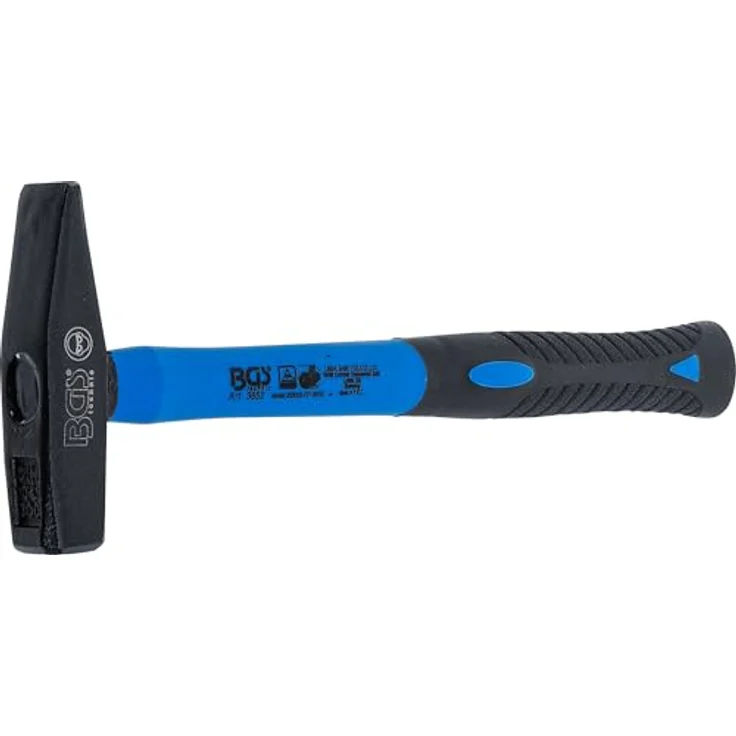 BGS technic Schlosserhammer Fiberglasstiel 300 g - Preisvergleich – Bild 3