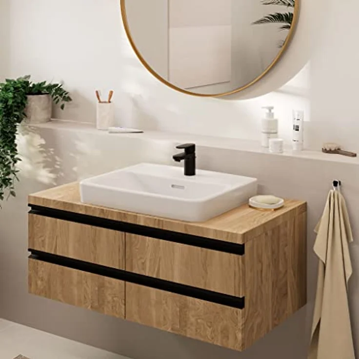 hansgrohe Vernis Blend Spültischarmatur, ComfortZone 70, EcoSmart, Normalstrahl, G 1 1/4 Ablaufventil – Bild 3