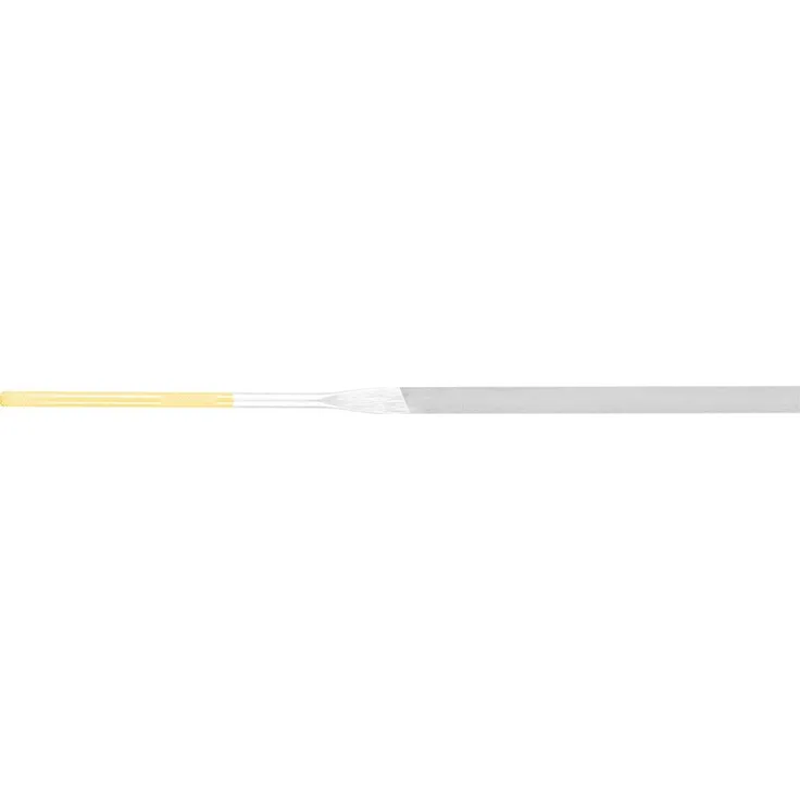 PFERD TOOLS CORINOX-Nadelfeile Flachstumpf 180mm, hohe Oberflächenhärte, Schweizer Hieb 2, mittel-fein, für Präzisionsbearbeitung