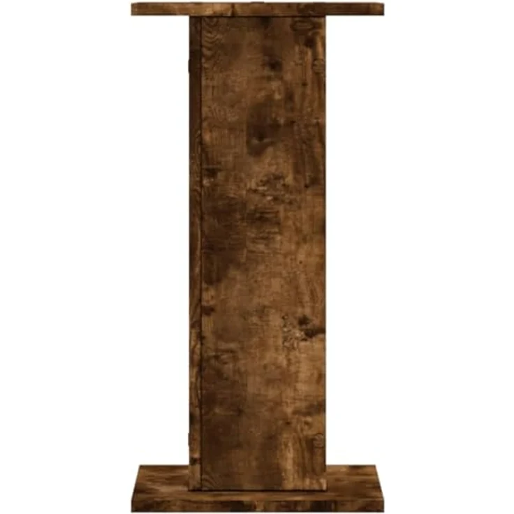 vidaXL Blumenständer 2 Stk Räuchereiche 30x30x60 cm Holzwerkstoff, Max. Belastbarkeit 60 kg – Bild 4