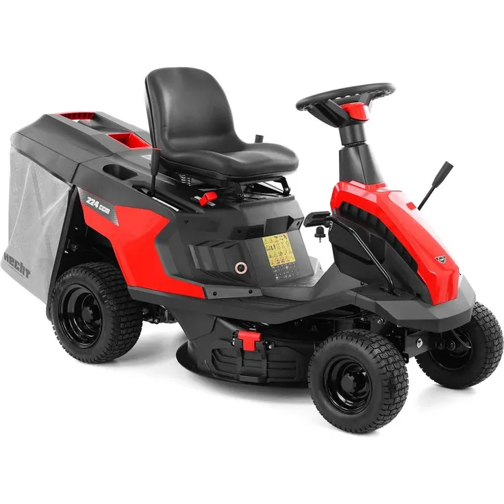 HECHT Rasentraktor Aufsitzmäher 5167, 66 cm Schnittbreite, 4,5 kW Motor, 150 L Fangkorb, bis 2500 m² Rasenfläche