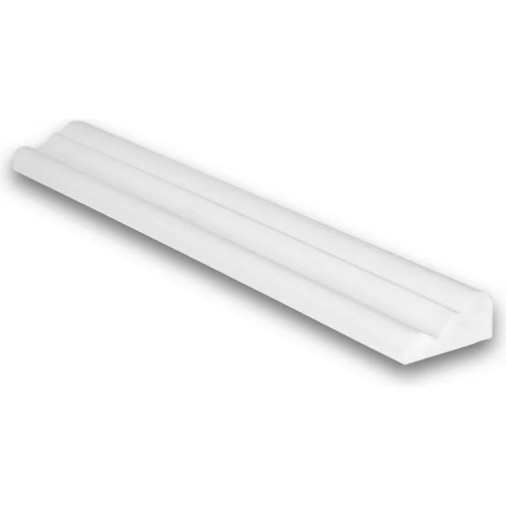 Profhome Zierleiste S-151321, Musterstück Wandleiste aus Polyurethan Hartschaum, ca. 10 cm Länge