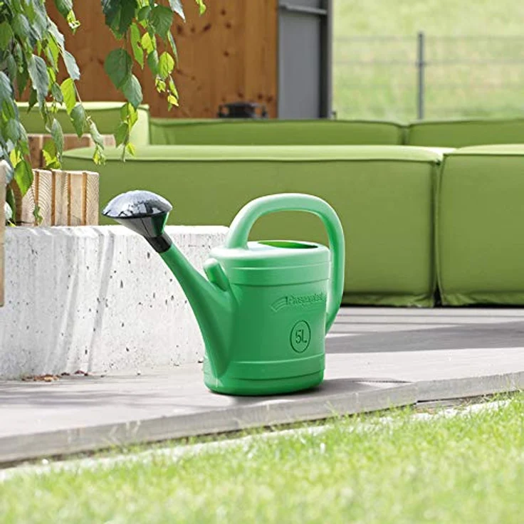 greemotion 628102 Gießkanne mit Brause 14 L, grün – Bild 4