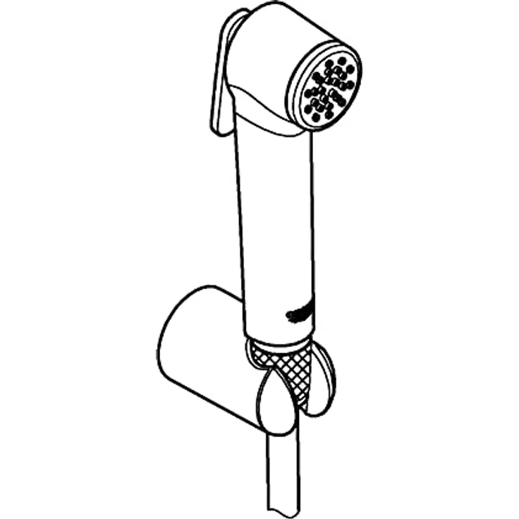 Grohe Tempesta-F Trigger Spray 30, Handbrause mit 1 Strahlart, 8 l/min Durchfluss, Chrom-Oberfläche – Bild 2