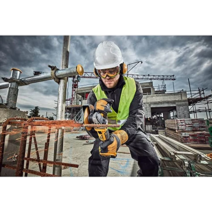 DeWalt 18V 125mm Akku-Winkelschleifer DCG405P3, 3x Akku 5,0 Ah 125 mm Akku – Bild 10