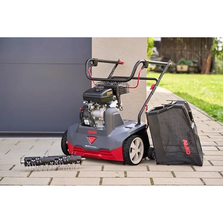 AL-KO Benzin-Vertikutierer 38.6 P Combi Care, 1,4 kW mit 38 cm Arbeitsbreite, inkl. Lüfterwalze und Fangkorb – Bild 6