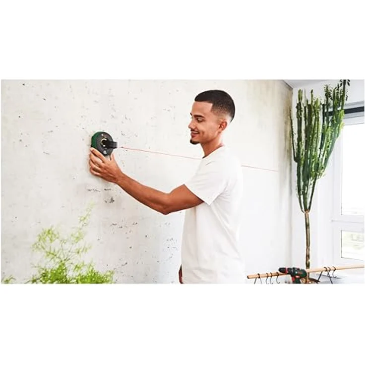 BOSCH Lasermessgerät BOSCH Linienlaser Atino, 0603663AZ0, All in One mit integriertem Maßband und vielseitiger Befestigungsmöglichkeit – Bild 5