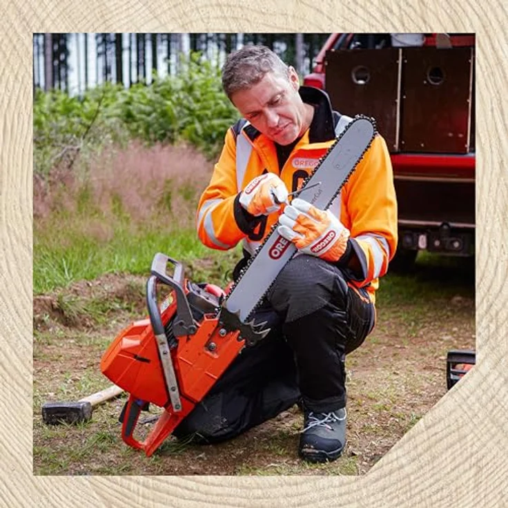 Oregon 12 Stück Kettenfeilen Rundfeilen 4,8 mm Feilgerät für Stihl Dolmar – Bild 8