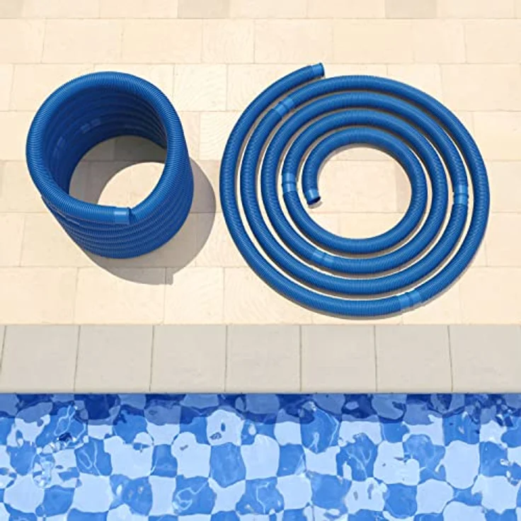 Monzana Schwimmbadschlauch flexibel formstabil UV-Beständig Muffen Schwimmbadschlauch Pumpenschlauch Wasserschlauch Saugschlauch – Bild 10
