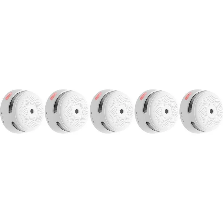 X-SENSE ZASXS00172WEU Rauchmelder, fotoelektrischer Sensor mit 10 Jahren Batterielebensdauer, 85 dB Alarm, flaches Design