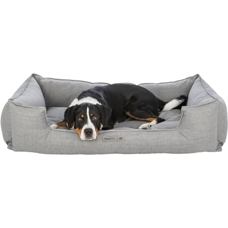 Trixie Hundebett Talis grau 100 x 70 cm – Bild 4