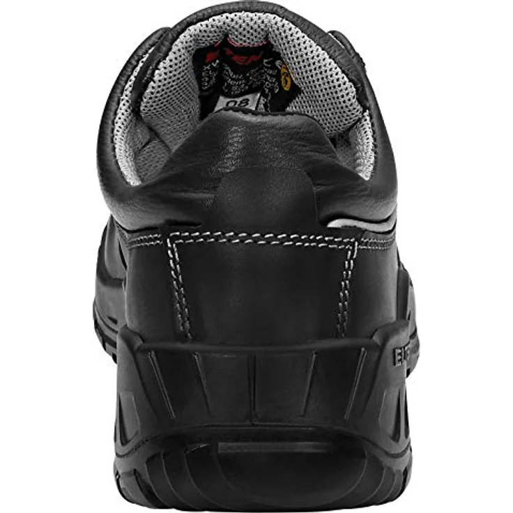 ELTEN Sicherheitsschuhe RENZO Low ESD S3, Damen und Herren, Leder, Stahlkappe, leicht, robust, Schwarz, Größe: 42 – Bild 3