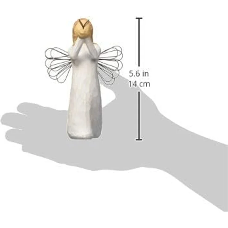 Willow Tree 26219 Figur Engel der Freiheit, 3,8 x 3,8 x 12,7 cm – Bild 4