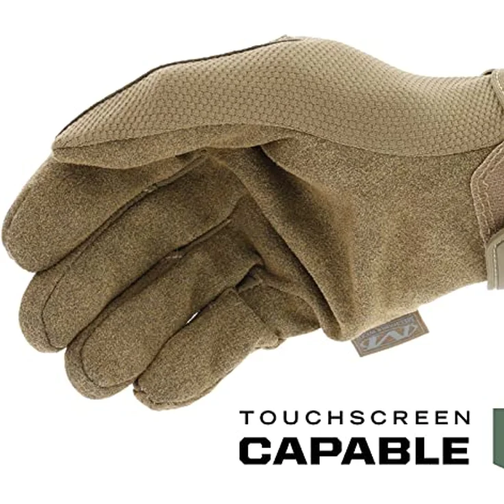Mechanix Wear: Original taktische Arbeitshandschuhe Touchscreen-fähig (XX-Large, Coyote Brown) – Bild 2