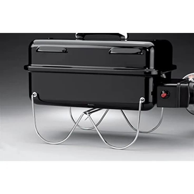 Weber Go-Anywhere, tragbarer Gasgrill mit 2100 W, 1 Zone, porzellanemaillierter Deckel, zuverlässige Zündung – Bild 6