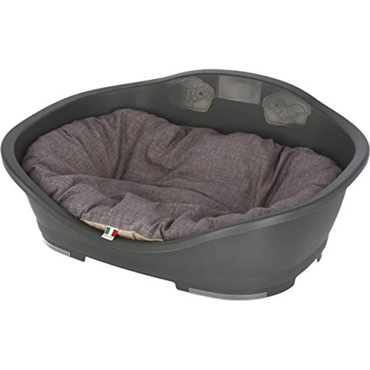 Trixie 38861 Kunststoffbett Sleeper, Gr. 6: 117 × 77 cm, dunkelgrau – Bild 3