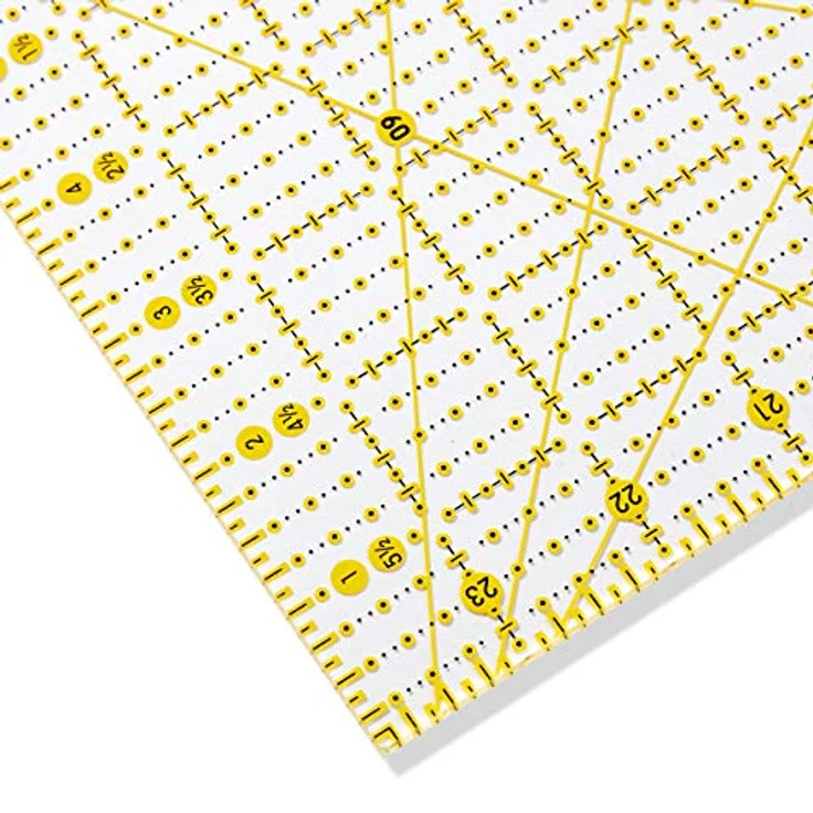Prym 611485 Universal 6,5 x 24 inch Omnigrid Lineal, Kunststoff, transparent, 611485 – Bild 2