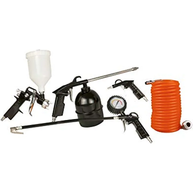FERM Druckluftwerkzeug-Set ATM1036