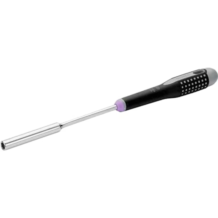 Bahco ERGO Steckschlüssel für Sechskantschrauben, 5 mm x 125 mm, mit Gummigriff und langer Aufnahme – Bild 2