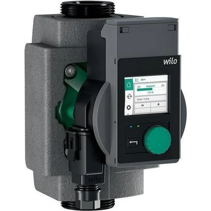 Wilo Stratos PICO plus 2.0, hocheffiziente Nassläufer Wasserpumpe, 1 1/2 Zoll, 20 W, Gusseisen, 4,065 m Förderhöhe