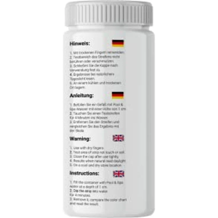 BMUT Salzwasser Test, Salztest 0-8000 ppm für Natriumchlorid-Konzentration – Bild 7