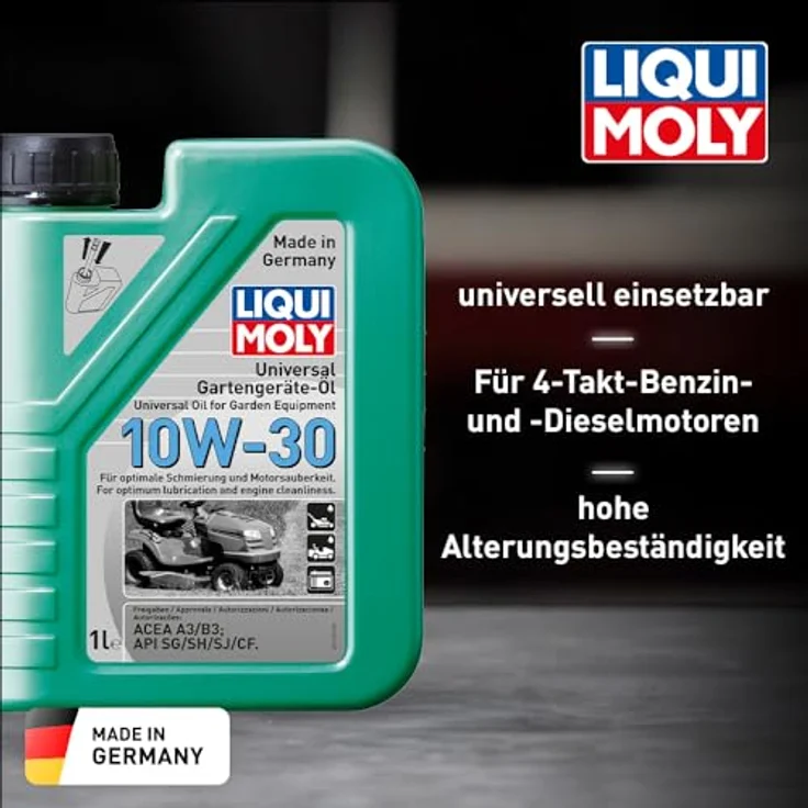 Liqui Moly Gartengeräte-Öl universal 10W-30 1 L – Bild 2