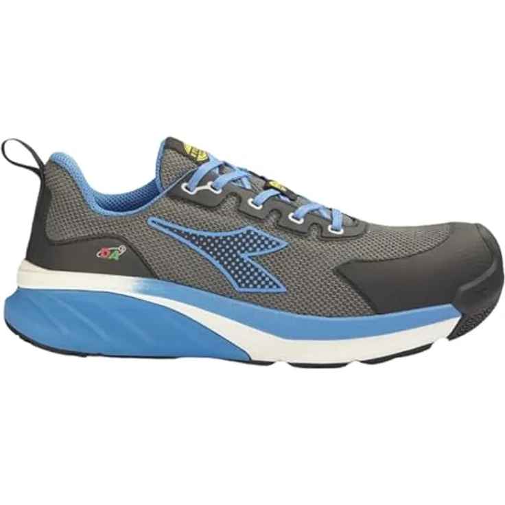 Diadora Utility Vortex 182043C0068, S1PL Sicherheitsschuh aus technischem Polyester mit Aluminium-Zehenschutzkappe, rutschfester Einlegesohle und ESD-Zertifizierung