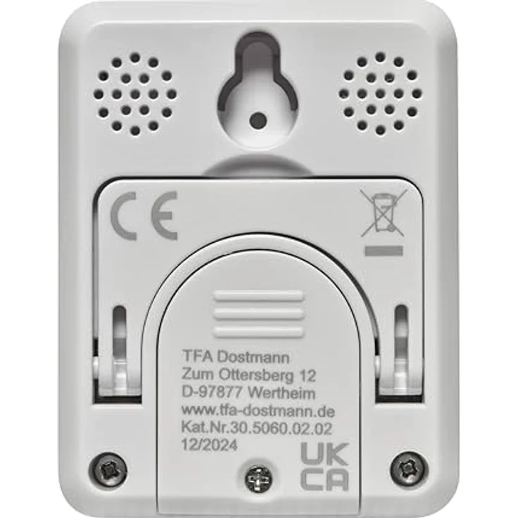 TFA Digitales Thermo-Hygrometer, Thermometer und Hygrometer mit Komfortzone-Anzeige, Weiss – Bild 3