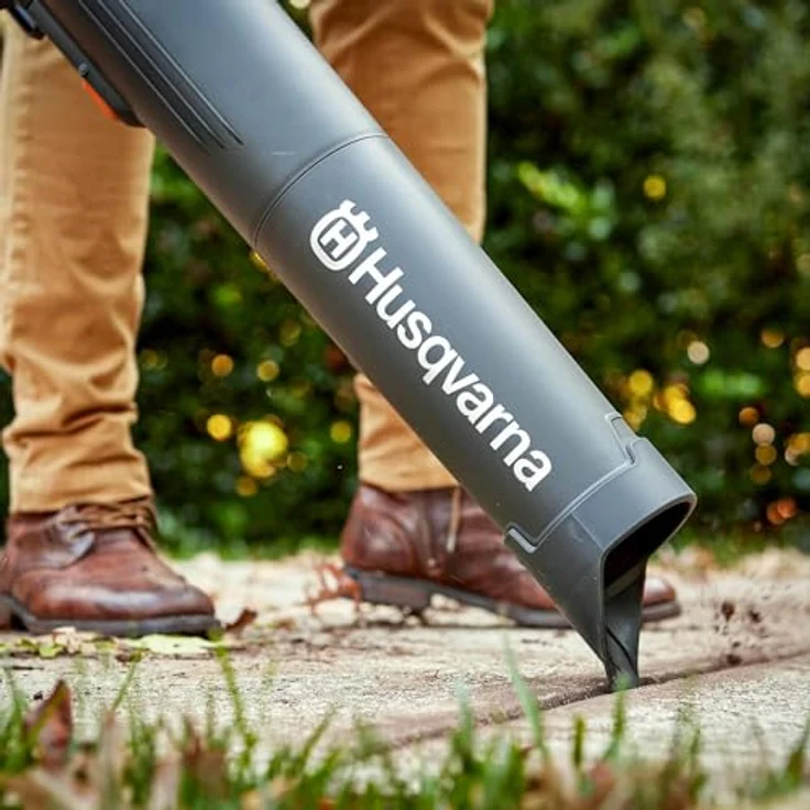 Husqvarna Laubsauger + Laubbläser 230iB, Akku-Laubbläser (Akkubetrieb, 218 km/h Luftstrom) – Bild 4