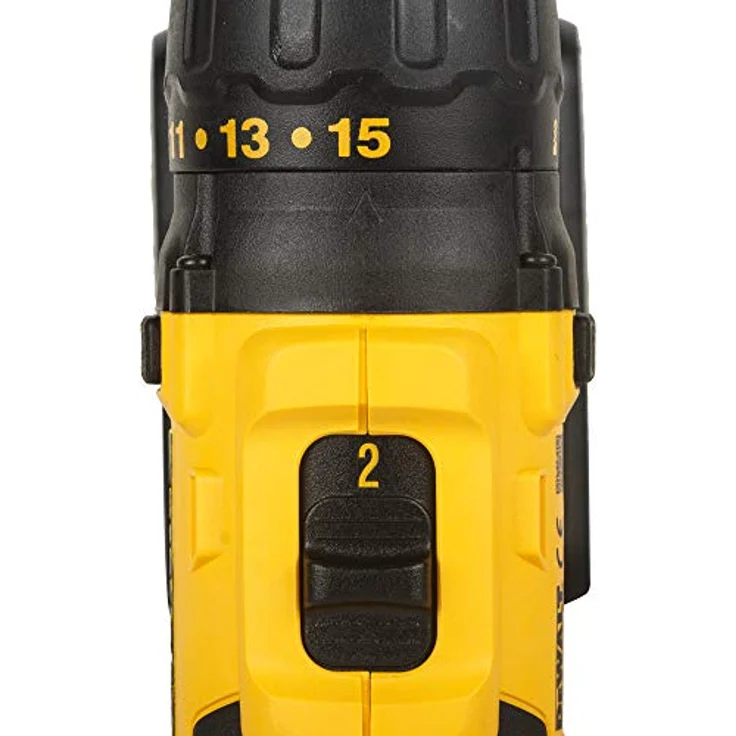 Dewalt Akku-Bohrschrauber (18V, 1.5 Ah, bürstenlos, mit Zwei-Gang-Vollmetallgetriebe, 15 Drehmomentstufen, zwei Akkus, System-Schnellladegerät und Tstak-Box) DCD777S2T – Bild 7